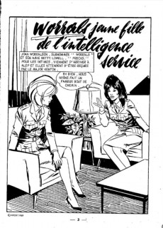 Extrait de Tina (Arédit) -19- Worrals jeune fille de l'intelligence service