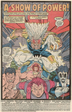 Extrait de The new Mutants (1983) -87- A show of power !