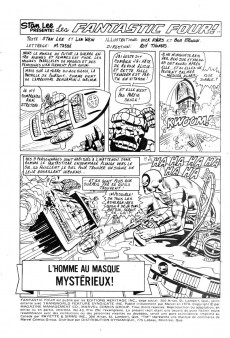 Extrait de Fantastic Four (Éditions Héritage) -43- L'homme au masque mystérieux !