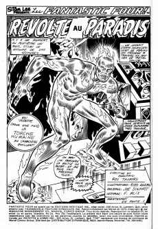 Extrait de Fantastic Four (Éditions Héritage) -20- Révolte au Paradis