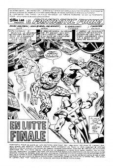Extrait de Fantastic Four (Éditions Héritage) -103104- Jusqu'à la mort !