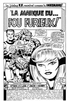 Extrait de Fantastic Four (Éditions Héritage) -3- La marque du... fou furieux !