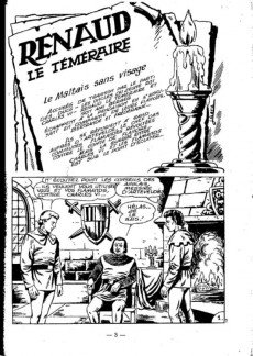 Extrait de Messire (Aventures et Voyages) -20- Renaud - Le maltais sans visage