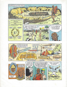 Extrait de Safari (Vandersteen) -11- Avec lance et bouclier