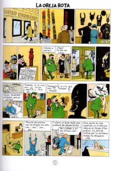 Extrait de Tintín (Las Aventuras de) -6c2015- La oreja rota