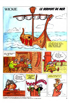 Extrait de Wickie -12- Le serpent de mer