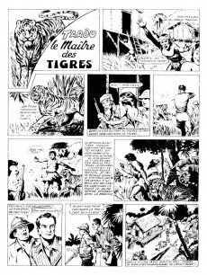 Extrait de Tarou (Spécial)  -HS1- Spécial 3/57 : Le maître des tigre