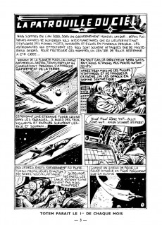 Extrait de Totem (1re Série) (1956) -1- La patrouille du ciel