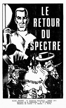Extrait de Stupeur -2- Le retour du spectre