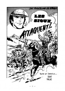 Extrait de Ringo (SFPI) -14- Les sioux attaquent !..