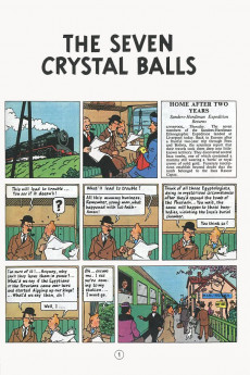 Extrait de Tintin (The Adventures of) -13b1984- The seven Crystal Balls