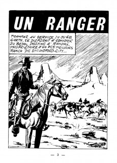 Extrait de Le vagabond dans les terres de l'Ouest -9- Un ranger
