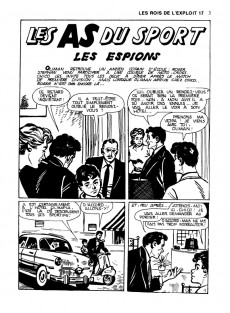 Extrait de Les rois de l'exploit (Aventures et Voyages) -17- Les as du sport - Les espions