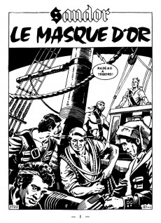 Extrait de Sandor (Impéria) -40- Le masque d'or