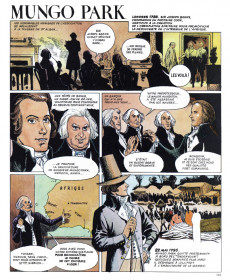 Extrait de La découverte du monde en bandes dessinées -INT06- Au cœur de l'Afrique - Livingstone-Stanley - Les sources du Nil