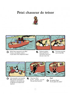 Extrait de Petzi (3e Série - Place du Sablon & Caurette) -3- Petzi chasseur de trésor