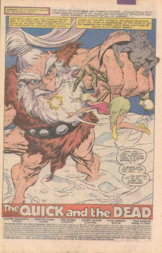 Extrait de The new Mutants (1983) -83- The Quick and the Dead