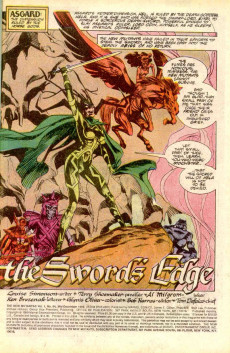 Extrait de The new Mutants (1983) -84- The Sword's Edge