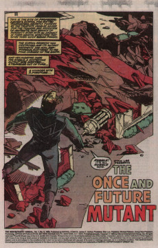Extrait de The new Mutants (1983) -AN06- The Once and Future Mutant