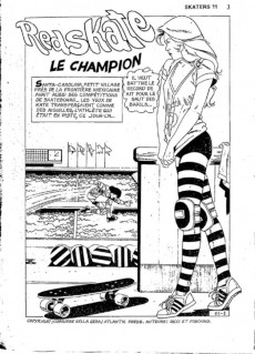 Extrait de Skaters (Aventures et Voyages) -11- Redskate - le champion