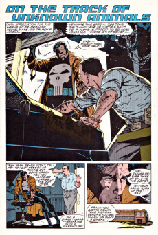 Extrait de Punisher War Journal Vol.1 (1988) -6- On the Track of Unknown Animals