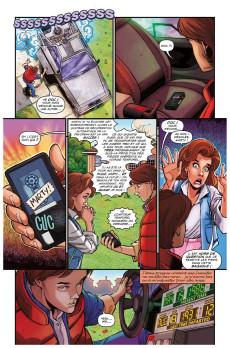 Extrait de Retour vers le Futur -3- Citizen Brown