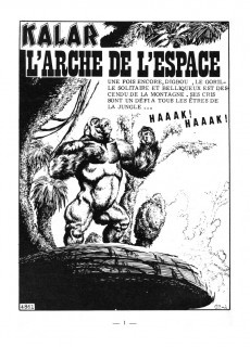 Extrait de Kalar (Impéria) -77- L'arche de l'espace
