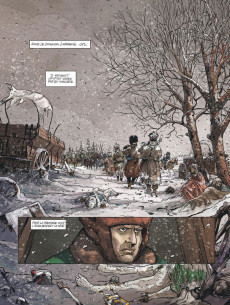 Extrait de Bérézina (Richaud/Gil) -3- La neige