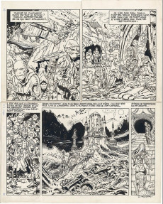 Extrait de Valérian -9TT- Métro Châtelet direction Cassiopée