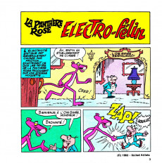 Extrait de La panthère rose (1re Série - Sagédition) -47- Electro-félin