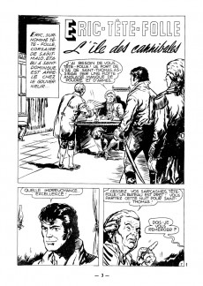 Extrait de Pirates (Mon Journal) -7- Eric Tête Folle - L'île des cannibales