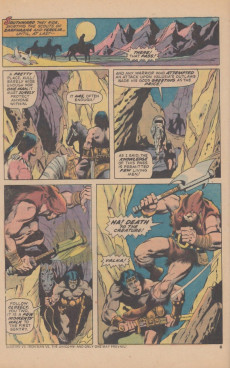 Extrait de Kull the Conqueror Vol.1 (1971) -14- The black belfry