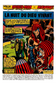 Extrait de L'Équipe Marvel (Éditions Héritage) -10- Spider-Man et Havok - Entre le Pharaon et La Force !