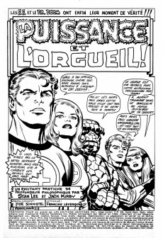 Extrait de Fantastic Four (Éditions Héritage) -6- La Puissance et l'Orgueil !