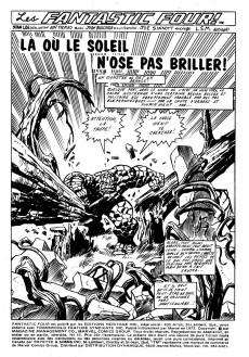 Extrait de Fantastic Four (Éditions Héritage) -16- Là où le soleil n'ose pas briller !