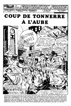 Extrait de Fantastic Four (Éditions Héritage) -22- Coup de tonnerre à l'aube