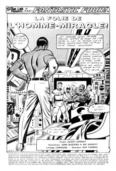 Extrait de Fantastic Four (Éditions Héritage) -27- La folie de l'Homme-Miracle!