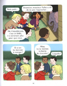 Extrait de Je commence à lire en BD : CP -3- Pagaille à l'école