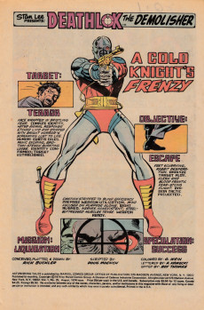 Extrait de Astonishing Tales Vol.1 (1970) -25UK- A cold knight frezy