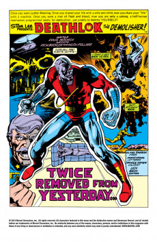 Extrait de Astonishing Tales Vol.1 (1970) -31- Yesterday Dies Today!