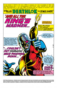 Extrait de Astonishing Tales Vol.1 (1970) -34- The Man Who Controlled the World!