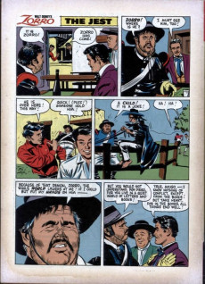 Extrait de Walt Disney's Zorro (Dell - 1960) -11- Issue # 11