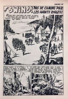 Extrait de Capt'ain Swing! (1re série-Aventures et Voyages) -54- Pas de canons pour les habits rouges !