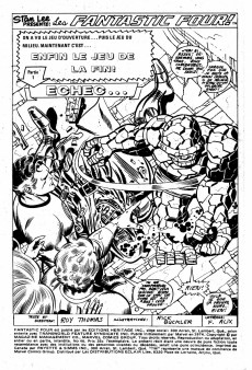 Extrait de Fantastic Four (Éditions Héritage) -46- Enfin le jeu de la fin!