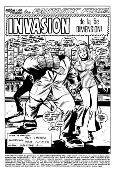 Extrait de Fantastic Four (Éditions Héritage) -47- Invasion de la 5e dimension!