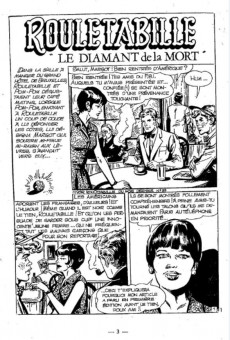 Extrait de Rocambole et Rouletabille -34- Rouletabille - le diamant de la mort