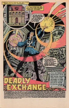 Extrait de Doctor Strange Vol.2 (1974) -70- Deadly exchange