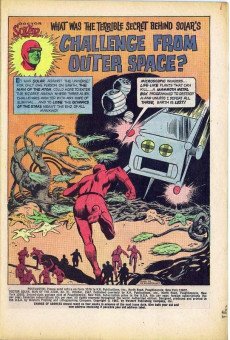 Extrait de Doctor Solar, Man of the Atom (1962) -21- A Million Solars Battle Microscopic Aliens from Outer Space!