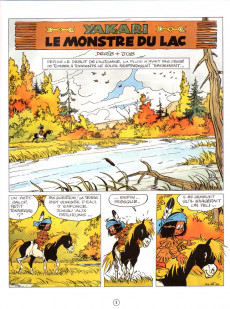 Extrait de Yakari -17b2000- Le monstre du lac