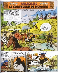 Extrait de Yakari -21- Le souffleur de nuages